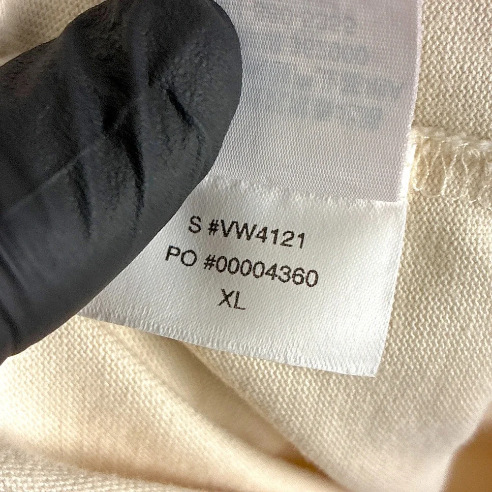 Vuori Pants Womens XL Cream Mackenzie Elastic Waist Preppy Minimalist Yoga Gym